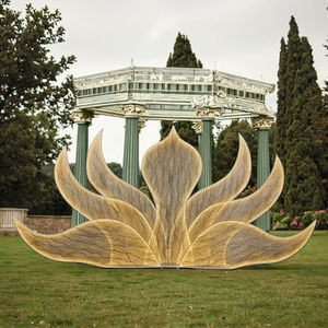 Luxurious Wedding <b>Backdrop</b> Decorations Suitable for the Golden Background Support for Wedding <b>Parties</b> - Product Image 3