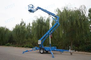 Plataforma Elevadora de <span class=keywords><strong>Brazo</strong></span> Articulado para Remolque 2025, Venta Caliente, Operación en Altura - Product Image 4