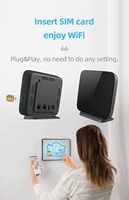 Router Wifi Karbor 4G con Ranura para Tarjeta SIM, Router Inalámbrico con Antena de 2.4G, Puerto RJ45/RJ11, Uso Doméstico, WAN/LAN
