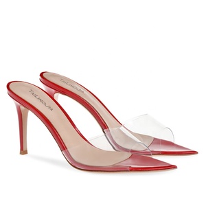 Signore <span class=keywords><strong>Tacco</strong></span> Alto <span class=keywords><strong>Scarpe</strong></span> <span class=keywords><strong>Trasparenti</strong></span> Delle Donne <span class=keywords><strong>Con</strong></span> I Tacchi Alti Sandali IN PVC Trasparente Tacchi - Product Image 2