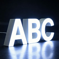Letrero Luminoso de Bajo Consumo para Exteriores, Estable, para Centros Comerciales, Exhibición de Nombres de Marcas
