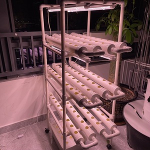 Étagère de culture hydroponique empilable à 3 niveaux, système de culture modulaire pour plantes, système d'agriculture verticale, jardinière intérieure pour légumes, herbes et fleurs - Product Image 4
