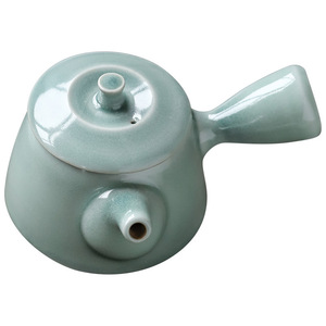 Shangyan Celadon Ceramic Teapot With Lid <b>Small</b> Kung Fu <b>Tea</b> <b>Pot</b> Home Office Use - Product Image 2