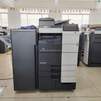 Photocopieur Konica Minolta Bizhub 808 haute efficacité, reconditionné, zone d'impression A3, imprimante/copieur noir et blanc avec finisseur