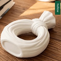 Vases en résine nordiques en gros, pots et vases en céramique modernes, simples et rustiques, décorations pour la maison