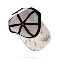 Casquettes de baseball personnalisées à 6 panneaux en gros, design tie-dye, casquettes d'extérieur, sport, goras, applique, logo simple
