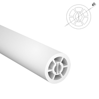 Tube lumineux LED en silicone rond flexible coloré de nouvelle conception R33mm personnalisé DC12v/24v avec bandes LED RGB SMD2835