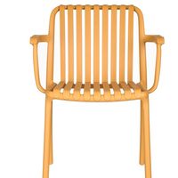 Vente en gros Salle à manger extérieure unique en plastique chaise de piscine de jardin extérieur pour événements pour fête