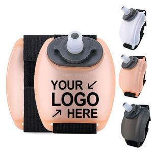 Custom 200 ml Silicone Water <b>Bottle</b> Lightweight and Rubber for Sports-Cycling Running Camping with Personalized Logo - Product Image 1