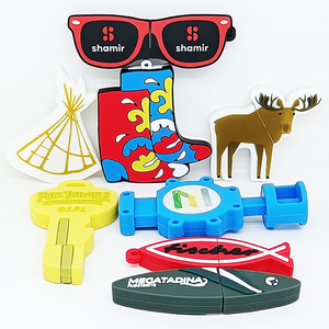 Tùy chỉnh 4/8/16/32 /64GB USB Memory Stick Pen Drive PVC & Silicone với USB 2.0 giao diện của công ty khuyến mại Quà Tặng item - Product Image 1