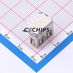 ZX-TYPEA-2-WCM4 USB Connector Bent Lead Through Hole Connector Type-A Female Right Angle Insert 4P - Product Image 2