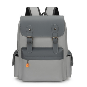 Mochila informal para hombres y mujeres para viajes y uso de computadora Película repelente al agua Nuevo diseño de moda - Product Image 2