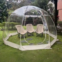 Tente bulle transparente Da Niu pour l'extérieur, en PVC, pour cour et observation du ciel nocturne
