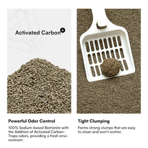 Fournisseur Vente en gros Bentonite brisée Litière pour <span class=keywords><strong>chat</strong></span> 10L Bentonite de sodium agglutinante Vente en gros Sable avec ajout de charbon actif <span class=keywords><strong>anti</strong></span>-<span class=keywords><strong>odeur</strong></span> - Product Image 4