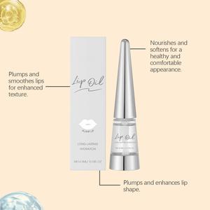 Aceite Hidratante Labial Vegano al por Mayor de 4.3ml con Colágeno, Brillo y Tubo Personalizable (OEM) - Libre de Crueldad Animal - Product Image 2