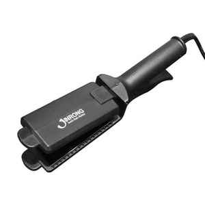 Jinrong Profesional Salón Alisador Peine 2-en-1 Hierro Plano Cuatro Dientes Abrazadera Eléctrica Iones Negativos Control de Temperatura - Product Image 3