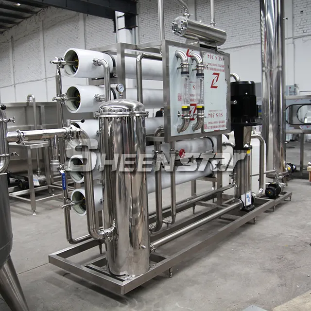 Sistema di filtraggio dell'acqua ad osmosi inversa della macchina del filtro dell'acqua della macchina per la produzione di acqua della bevanda