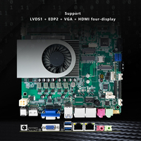 Carte mère avec processeur Intel Core I5 1215U 10 cœurs 12 threads DDR4 64 Go M2 SSD Wi-Fi 5G intégré