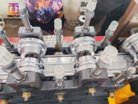 Machine de formage à froid de lames de porte à enroulement |   Presse à poinçonner Yangli 25T |   Machine à fabriquer des lames de volets perforées