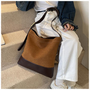 Bolso de estilo retro Deerskin 2025, nuevo bolso de cubo de moda transfronterizo, bolso de hombro con textura de alta calidad - Product Image 6