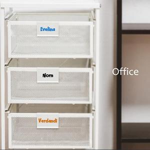 โปรโมชั่นเดือนมีนาคม ตะกร้าลวดพร้อมป้าย PVC แบบกำหนดเอง ที่หนีบป้ายราคาพร้อมเทปกาวสำหรับชั้นวางลวดและตะขอติดผนัง - Product Image 1