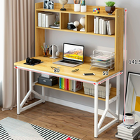 Bureau d'ordinateur et étagère combinés, best-seller, pour la maison, chambre simple, chambre d'étudiant, bureau de location, bureau d'étude