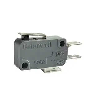 Prix du micro-interrupteur Unionwell Vente en gros 16a 250v 2 positions 3 broches Piston Snap Cuisinière électronique Micro-interrupteur