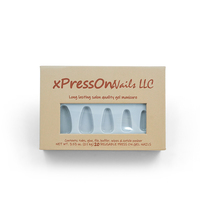 Boîte d'emballage en gros pour faux ongles avec fenêtre, personnalisable avec logo