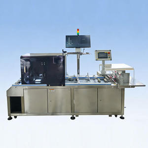 Marqueur laser UV à pagination automatique pour sacs en plastique fins, machine d'inspection des défauts sur convoyeur pour le marquage de la date - Product Image 1