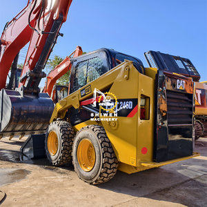 Used Caterpillar Skid Steer Loader CAT246D 236D 249D 258D 2018 Model 1 Ton Rated Load CE EPA Certified Japan Import 4x4 Motor - Product Image 3