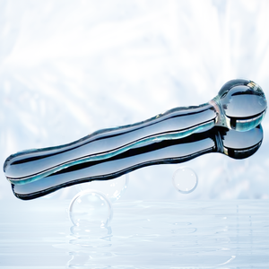 35mmガラスディルドペニスアナルビーズボールバットプラグクリスタル人工オナニー大人の大人のおもちゃ女性男性用 - Product Image 1