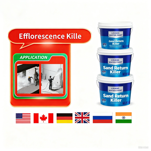 عامل معالجة أرضية حائط بوليمر لإصلاح الرمال ، واجهة خلفية مقاومة للقلويات ، فرشاة سائلة للاستحلاب والاختراق الإسمنتي - Product Image 6