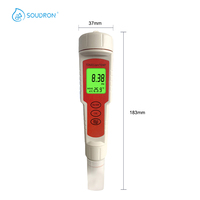 Testeur de pH électronique efficace et précis affichage d'écran pH TDS EC outil de surveillance de la qualité de l'eau pour l'utilisation de voiture de laboratoire à domicile en plastique