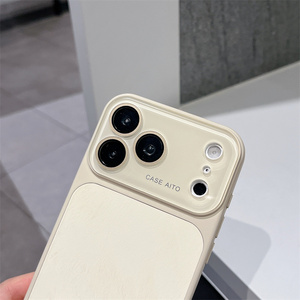 Funda de Teléfono con Diseño de Concha Marina y Cristal de Cámara Original para iPhone 17 16 15 14 Pro Max, Marco de Lente con Textura de Mármol Iridiscente - Product Image 6