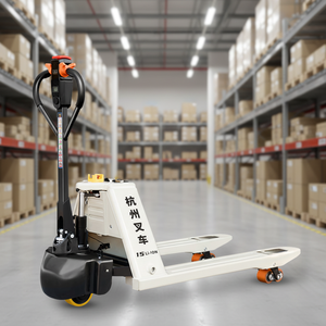 Hangcha Ce Gecertificeerde Mini Pallet Jack 1500 Kg Capaciteit Lithium Batterij Aangedreven Volledig Elektrische <span class=keywords><strong>2</strong></span> <span class=keywords><strong>Ton</strong></span> Opslag Restaurants Lifter - Product Image 1