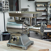 Hachoir à viande commercial électrique de haute qualité en acier inoxydable avec nouveau moteur pour usage domestique et restaurant