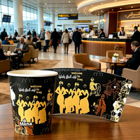 Gobelet en papier PE à paroi simple/double, écologique, jetable, personnalisable (logo, couleur, taille) pour café chaud – Meilleures ventes