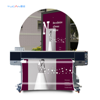 Impresora de inyección de tinta de gran formato de 1,6 m y 1,8 m XP600 DX5 DX7 Eco Solvent Plotter Vinyl Diaital Machine para impresión de pancartas y fotos
