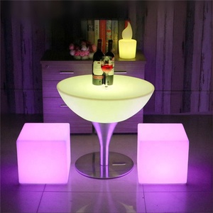 Il moderno 16-colore cambia il sedile del cubo incandescente di notte <span class=keywords><strong>per</strong></span> la barra di casa o il parco aggiunge la luce dell'atmosfera di nozze della festa ai vostri spazi all'aperto - Product Image 6