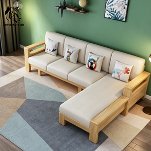 factory supply good price customize huge stock eco-friendly upholstered sofas new fashion living room furniture wood modern sofa - Product Image 4