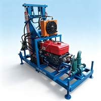 Foreuse mobile économique de 200 m pour puits d'eau, foreuse de puits portable, fabrication OEM ODM, vente directe du fabricant, vente en gros