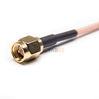 Câble RF coaxial SMA mâle vers MCX MMCX mâle RG316, pigtail 50 Ohm à faible perte, rallonge d'antenne, jumper 6 GHz, 20 cm