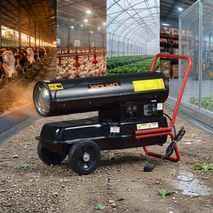 Calentador de Combustible Diésel Portátil Pequeño de 20KW, Calentador de Aire a Queroseno para Gallineros, Ventilador para Invernaderos, Calentador de Diésel - Product Image 3