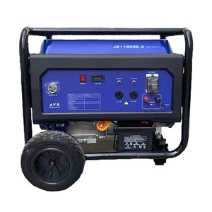 Générateur à essence Js11800 9 kW monophasé 110 V 220 V 50 Hz 60 Hz AVR avec écran LED pour maison, ferme, chantier, alimentation de secours - Product Image 4