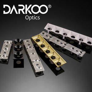 एल्यूमिनियम एलईडी लीनियर लाइट लेंस के साथ लीनियर रिफ्लेक्टर फ्रेस्नेल लेंस ऑप्टिक एलईडी लाइट लेंस लीनियर एलईडी लूवर्स लीनियर लेन - Product Image 2