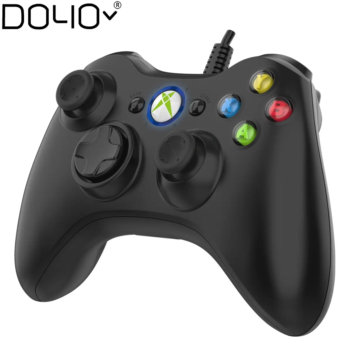 Dual Vibration USB Gamepad Wired Xbox 360 game Controller for PC /Xbox360 / Slim
