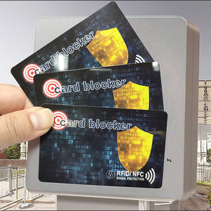 <span class=keywords><strong>Carte</strong></span> de contrôle d'accès en PVC personnalisable OEM Blocs d'écrémage <span class=keywords><strong>anti</strong></span>-<span class=keywords><strong>piratage</strong></span> sécurisés NFC/RFID pour <span class=keywords><strong>carte</strong></span> de débit/crédit/banque - Product Image 2