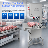 Nouvelle machine à scier les os Butchers Boy KBG330 avec commande automatique, haute capacité 780 kg/h pour la découpe de viande congelée et d'os frais
