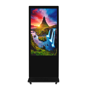 Pantalla de información digital de 55 pulgadas, quiosco de señalización digital Android 1080x1920, entrada de hotel <span class=keywords><strong>Lobb</strong></span> para comercio minorista - Product Image 1