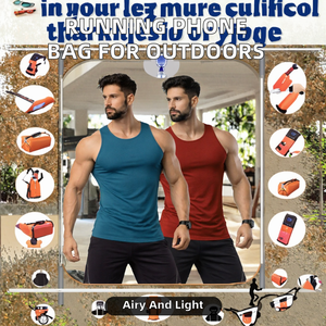 <b>Running</b> Hydration Vest Lightweight Breathable Sports <b>Backpack</b> Cycling Hiking Trail <b>Running</b> <b>Water</b> Pack Phone Storage Vest - Product Image 2